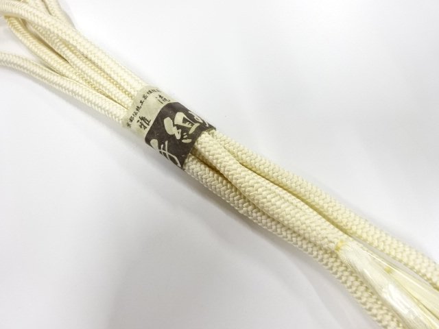 JAPANESE KIMONO / UNUSED HAND-TIED OBIJIME